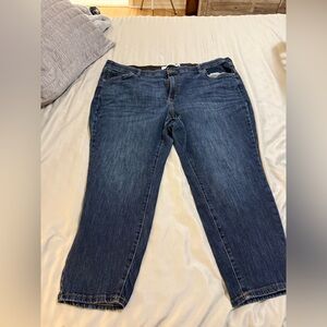 Sonoma Blue Straight Leg Jeans Classic Denim Style